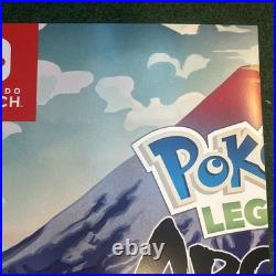 RARE Pokemon Legends Arceus Nintendo Switch Promo Store Display 48x47 HUGE