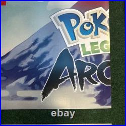 RARE Pokemon Legends Arceus Nintendo Switch Promo Store Display 48x47 HUGE RARE Pokemon Legends Arceus Nintendo Switch Promo Store Display 48x47 HUGE