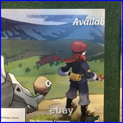 RARE Pokemon Legends Arceus Nintendo Switch Promo Store Display 48x47 HUGE