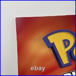 RARE Pokemon Ruby Sapphire Store Display Sign Poster 3D Nintendo GBA Promo