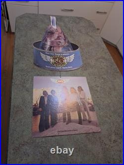 RARE Promo Vtg REO Speed Wagon Tuna Fish Dbl Side Cardboard Record Store Display