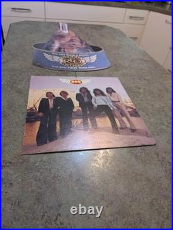 RARE Promo Vtg REO Speed Wagon Tuna Fish Dbl Side Cardboard Record Store Display