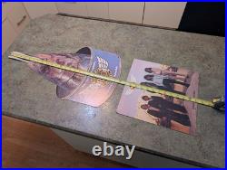 RARE Promo Vtg REO Speed Wagon Tuna Fish Dbl Side Cardboard Record Store Display