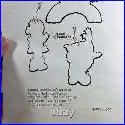 RARE Rainbow Brite 1983 Hallmark Store Display Promo Mobile Danglers Complete