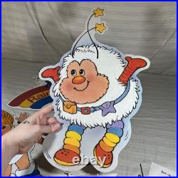 RARE Rainbow Brite 1983 Hallmark Store Display Promo Mobile Danglers Complete
