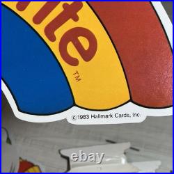 RARE Rainbow Brite 1983 Hallmark Store Display Promo Mobile Danglers Complete