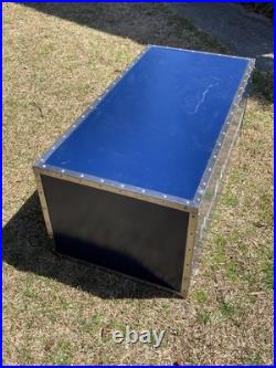 RARE Ralph Lauren Wooden Macy's Store Display Trunk Coffee Table 44x18x22