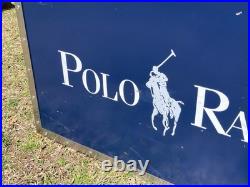 RARE Ralph Lauren Wooden Macy's Store Display Trunk Coffee Table 44x18x22