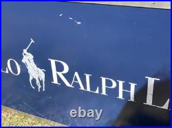 RARE Ralph Lauren Wooden Macy's Store Display Trunk Coffee Table 44x18x22