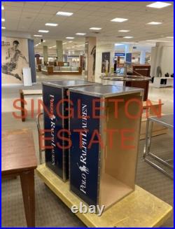 RARE Ralph Lauren Wooden Macy's Store Display Trunk Coffee Table 44x18x22