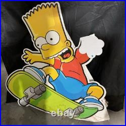 RARE! Simpsons Movie In-Store Cardboard Promo Display 4 Standees