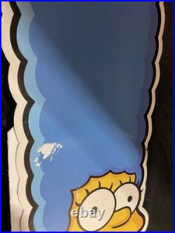 RARE! Simpsons Movie In-Store Cardboard Promo Display 4 Standees