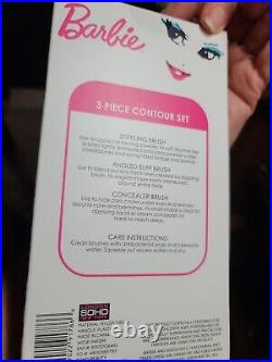 RARE Six Soho Beauty BARBIE Contour and Eye Brush Sets NRFB NEW! Store display