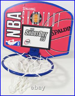 RARE Sony PS1 CANCELED GAME NBA ShootOut 99' Basketball Rim Store Display Promo