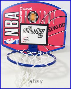 RARE Sony PS1 CANCELED GAME NBA ShootOut 99' Basketball Rim Store Display Promo