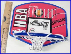 RARE Sony PS1 CANCELED GAME NBA ShootOut 99' Basketball Rim Store Display Promo