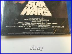 RARE Star Wars Display Movie Promotional Hanging Store Advertisement 1988