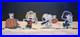 RARE Starbucks x Peanuts 2026 Complete 4pc Store Display Snoopy Promo Standee