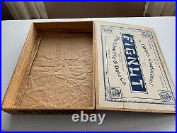 RARE! Store Display 1900's Wooden Advertising Box FIGNUT Lion Fig & Date Co. 5¢