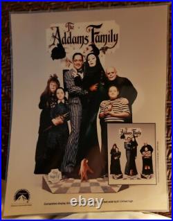RARE THE ADDAMS FAMILY 1992 BLOCKBUSTER VIDEO STORE DISPLAY STANDEE Promo photo