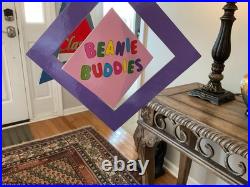 RARE TY Beanie Babies Hanging Retail Store Display Mobile 3D Advertising Sign