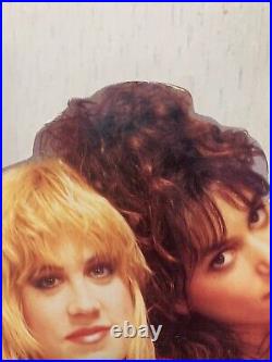 RARE The Bangles 1987 Promotional Cardboard Standee Store Display READ