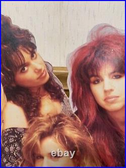 RARE The Bangles 1987 Promotional Cardboard Standee Store Display READ