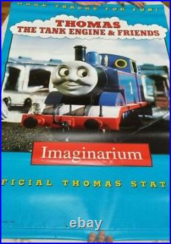 RARE Thomas The Train Imaginarium Promotional Toy Store Display Vinyl 30 X 44