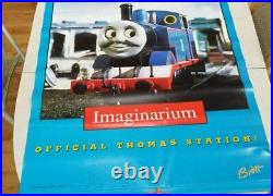 RARE Thomas The Train Imaginarium Promotional Toy Store Display Vinyl 30 X 44