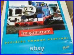 RARE Thomas The Train Imaginarium Promotional Toy Store Display Vinyl 30 X 44