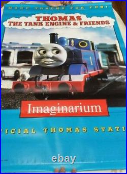 RARE Thomas The Train Imaginarium Promotional Toy Store Display Vinyl 30 X 44