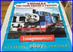 RARE Thomas The Train Imaginarium Promotional Toy Store Display Vinyl 30 X 44