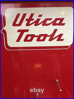 RARE Utica Drop Forge & Tool Co. Medal Store Display, Utica NY, porcelain NEW