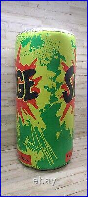 RARE VINTAGE 1990s SURGE ENERGY SODA CAN INFLATABLE PROMOTIONAL STORE DISPLAY