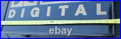 RARE VINTAGE DOLBY DIGITAL THEATER AUDIO LOGO STORE DISPLAY SIGN LIGHT 14x22