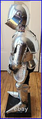 RARE VINTAGE EXCALIBUR Cigar Store Display Articulated Armored Knight &Sword 26