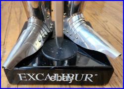 RARE VINTAGE EXCALIBUR Cigar Store Display Articulated Armored Knight &Sword 26