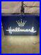 RARE! VINTAGE Fiber Optics Hallmark Light up Store display sign LARGE & UNIQUE