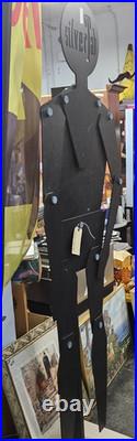 RARE VINTAGE Levis Silver Tab Jeans Store Display Mannequin Advertising LIFESIZE RARE VINTAGE Levis Silver Tab Jeans Store Display Mannequin Advertising LIFESIZE