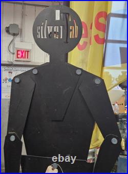 RARE VINTAGE Levis Silver Tab Jeans Store Display Mannequin Advertising LIFESIZE