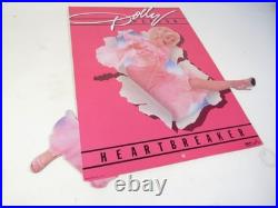 RARE VTG 1978 Dolly Parton Heartbreaker Album Store 15x13 2Side Display Cutout