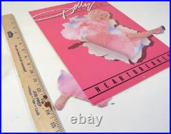 RARE VTG 1978 Dolly Parton Heartbreaker Album Store 15x13 2Side Display Cutout