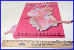 RARE VTG 1978 Dolly Parton Heartbreaker Album Store 15x13 2Side Display Cutout