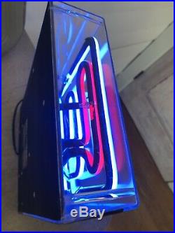 RARE VTG 1990s FILA Sneaker Shoe Neon store Counter Top Display sign 11 STREET