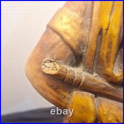 RARE VTG 50's Alfco Cigar Store Indian Chief 24 Inch Foam Display