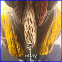 RARE VTG 50's Alfco Cigar Store Indian Chief 24 Inch Foam Display