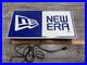RARE VTG NEW ERA FITTED Hats Hanging Light Lamp Sign Foot Locker Store DISPLAY
