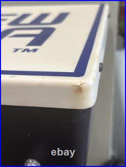 RARE VTG NEW ERA FITTED Hats Hanging Light Lamp Sign Foot Locker Store DISPLAY