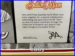 RARE Vans x Sailor Moon Collab Store Display Poster Print Black White 15 x 9