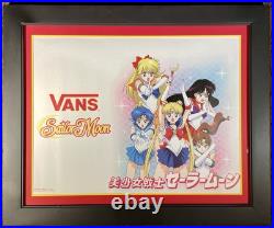 RARE Vans x Sailor Moon Collab Store Display Poster Print Main Cast 23 x 19